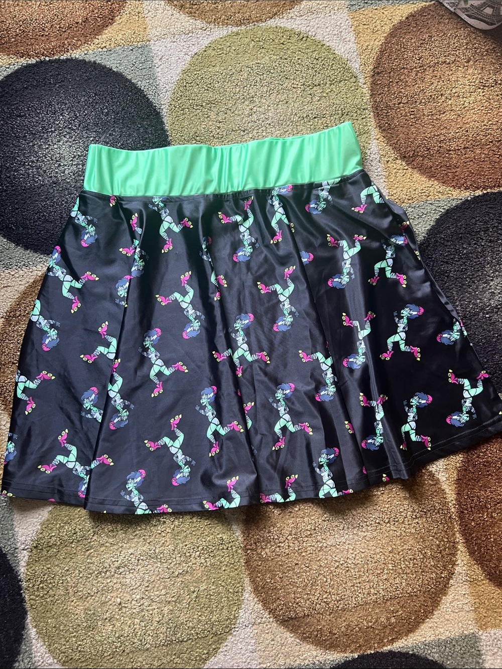 Bout Bettie’s roller derby Frankenstein bride skirt